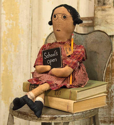 Miss Thomas Teacher Doll - The Fox Decor